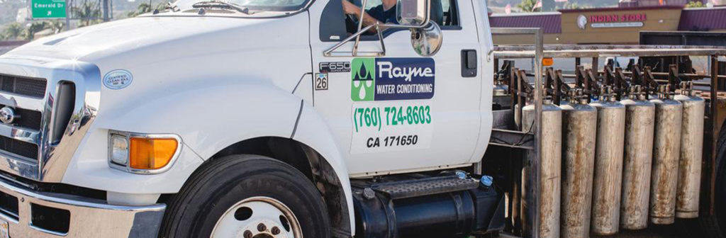 Rayne of North County delivery truck
