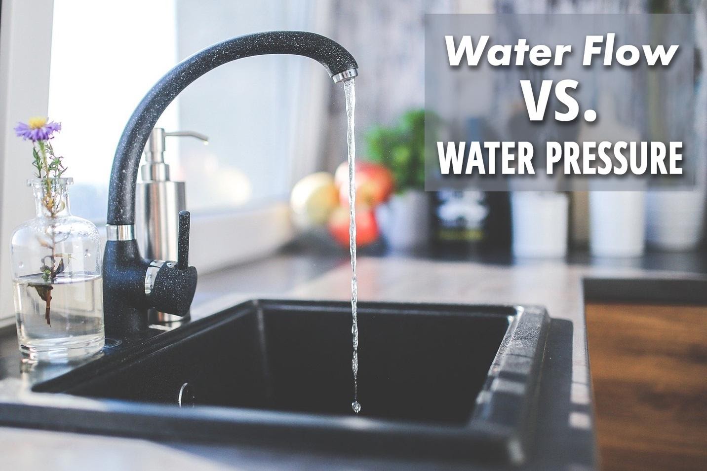 Water flow vs water pressure